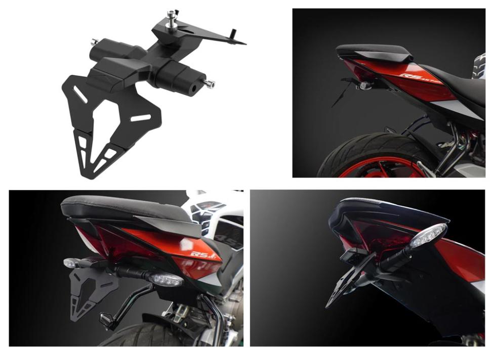 Aprilia RS 457 Kennzeichenträger  ab 2024 von Evotech Performance